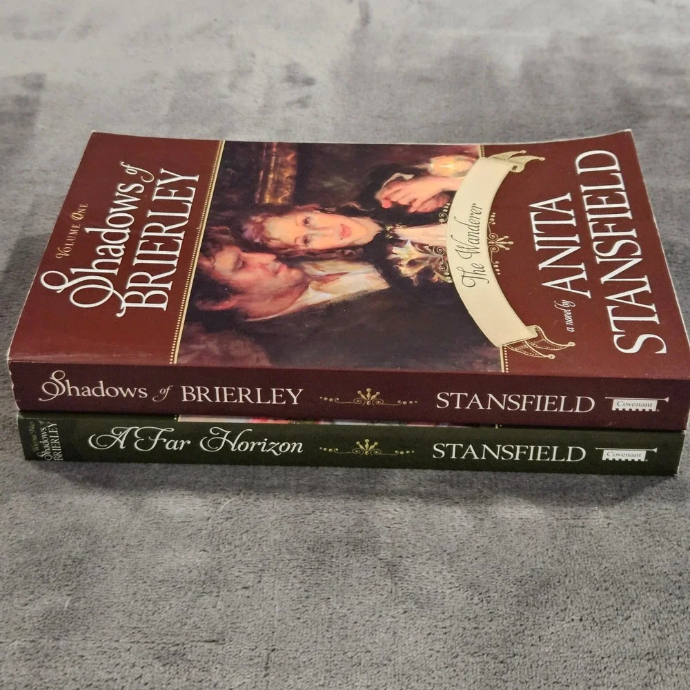 Shadows of Brierley Anita Stansfield Lot of 2: Volume 1-2 The‎ Wanderer